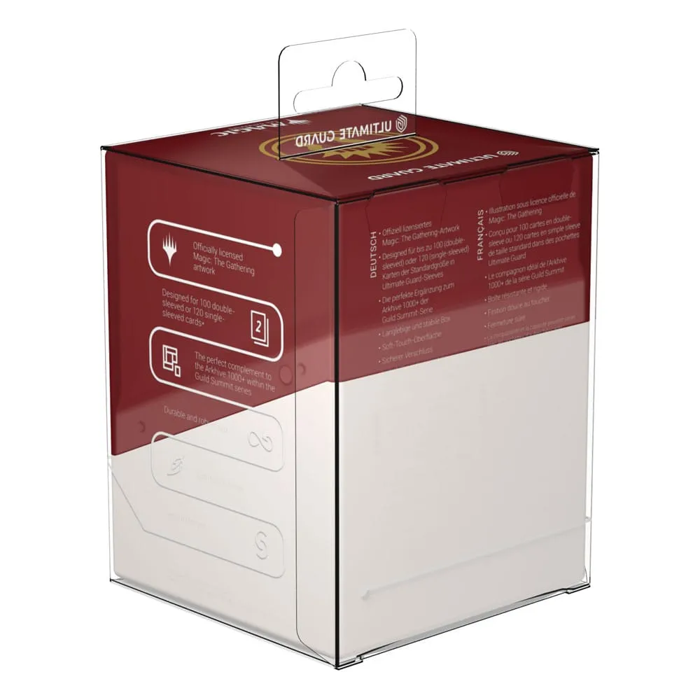 Ultimate Guard Boulder 100+ Magic: The Gathering "Guild Summit" (76 x 75 x 98.5 mm) - Boros